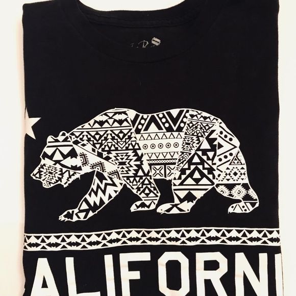 Raw Uncut Tee Shirt, California, Cotton, Mens - Picture 1 of 5